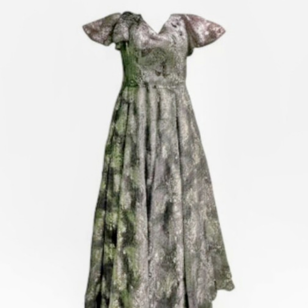 Elegant Floral Lace Dress
